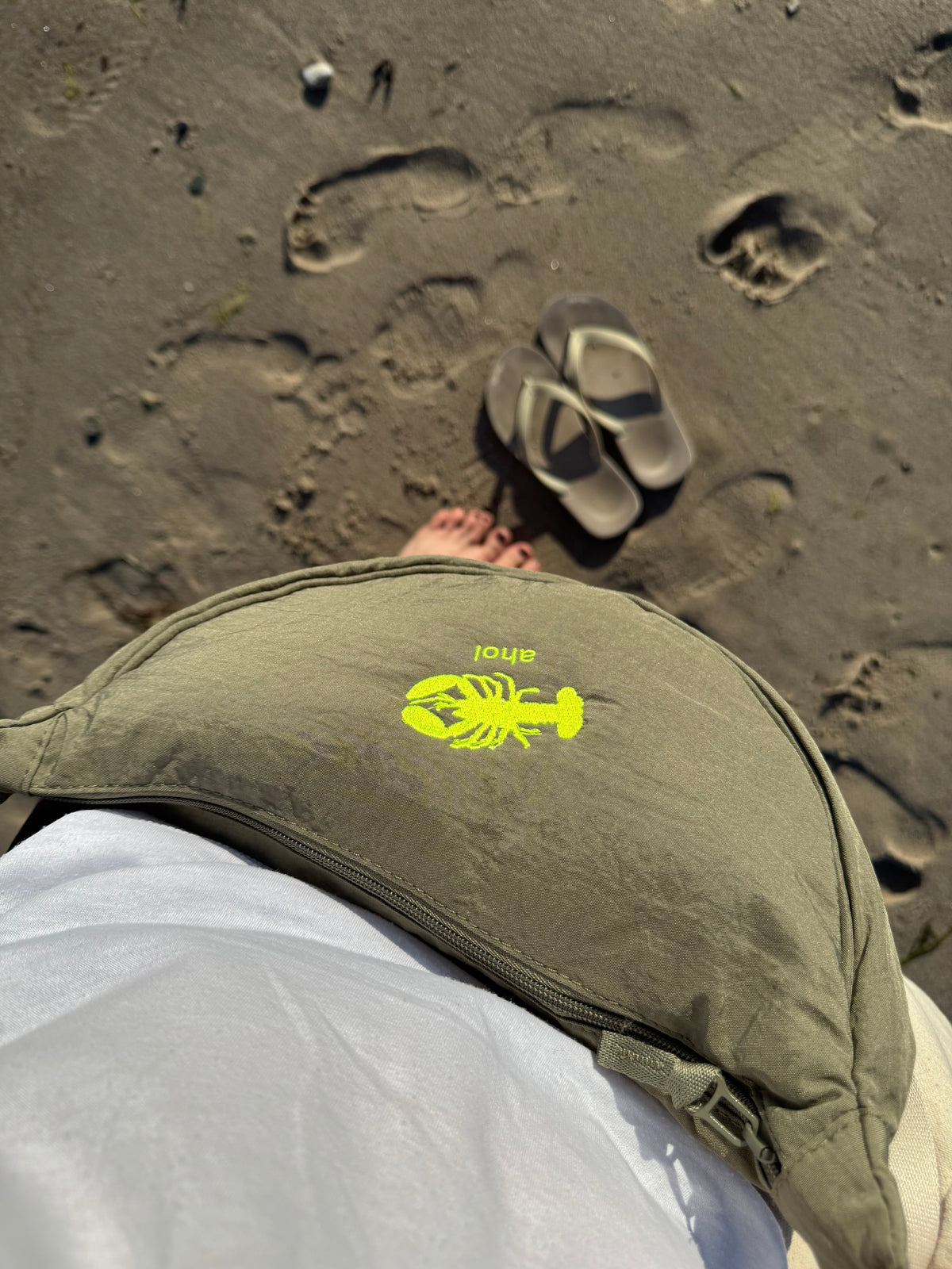 Crossbodybag khaki „ahoi“