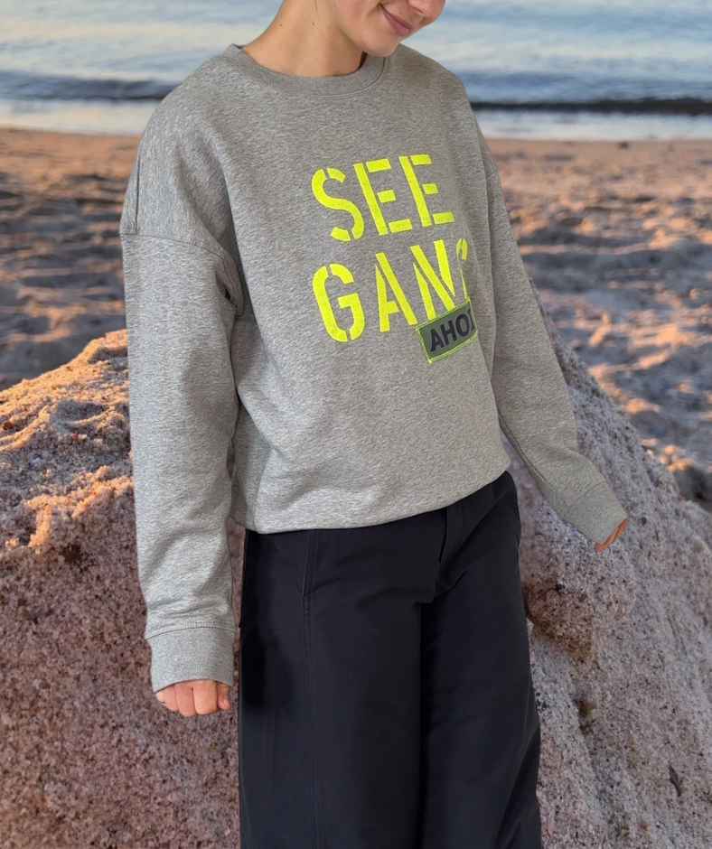 Sweatshirt grau "SEEGANG"