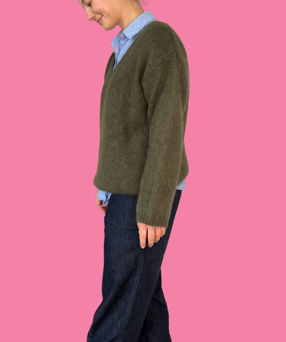 Strickpullover "Khaki"