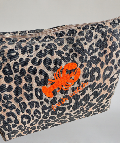 Kulturtasche Leo "fresh catch" orange