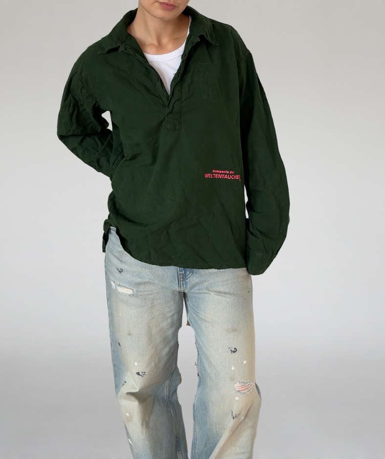 Bluse khaki "SEA SAND SALT"