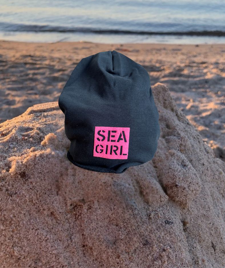 Beanie Navyblau "Seagirl"