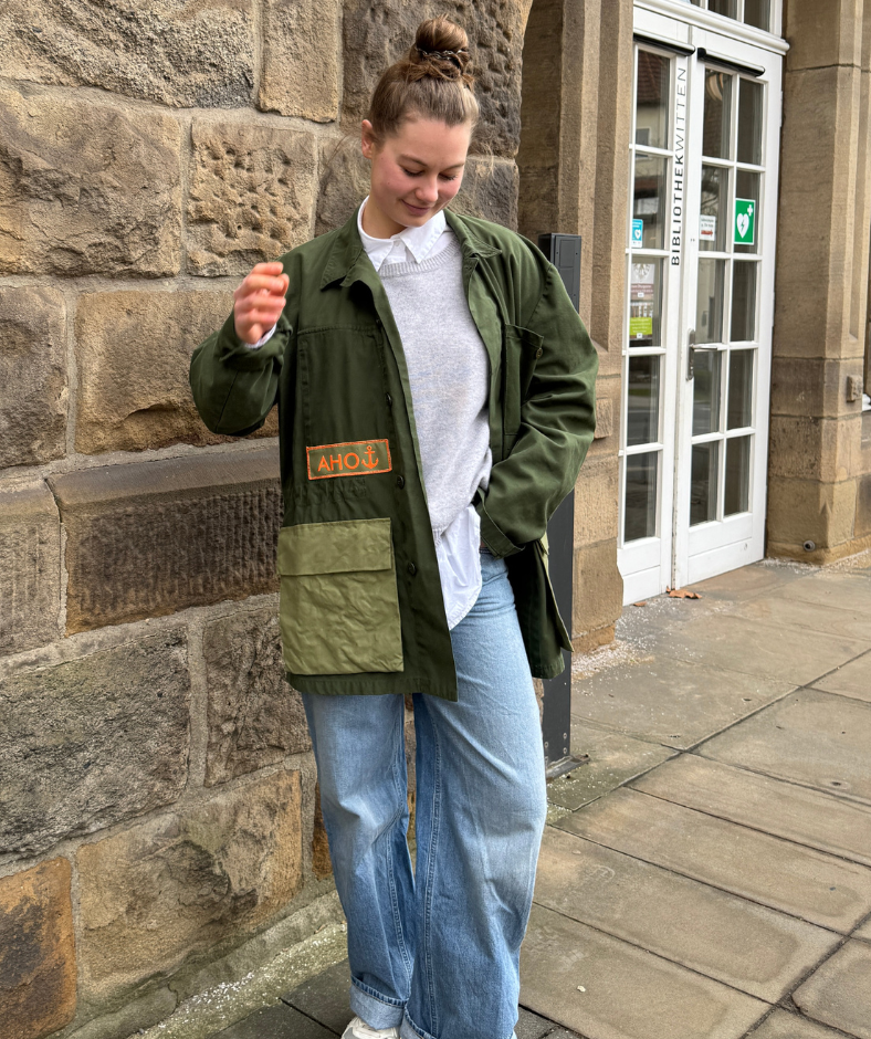 Jacke Khaki "Sea Club"