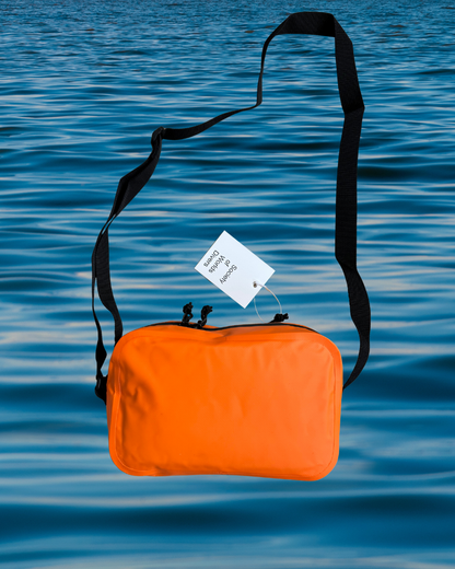 Wasserdichte Crossbodybag "Orange"