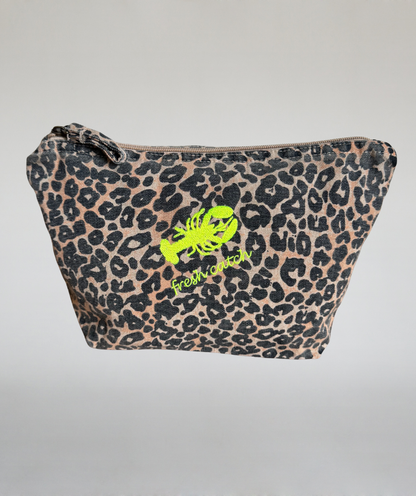 Kulturtasche Leo "fresh catch" neongelb