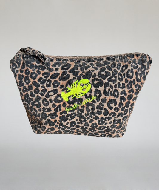 Kulturtasche Leo "fresh catch" neongelb