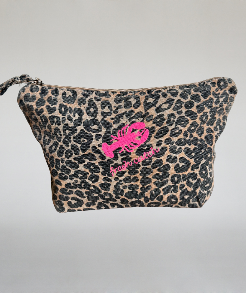 Kulturtasche Leo "fresh catch" pink