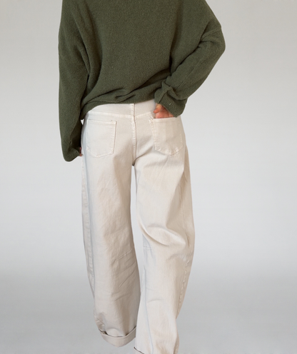 Jeans Denim beige