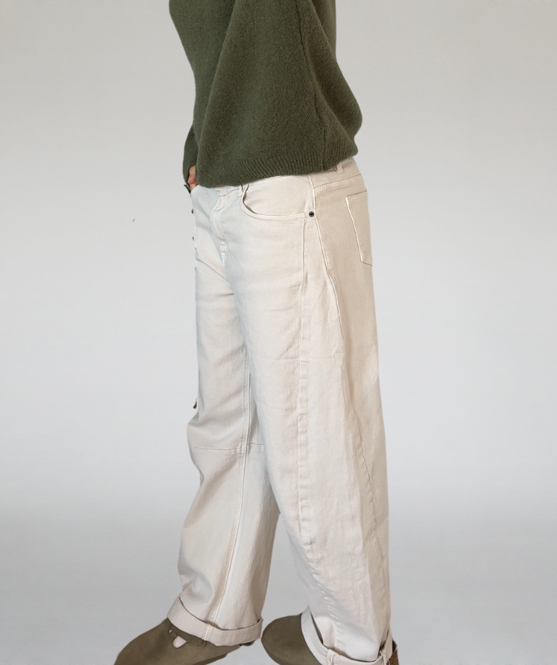 Jeans Denim beige