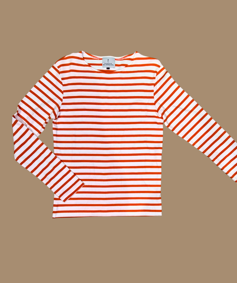 Ringelshirt Orange