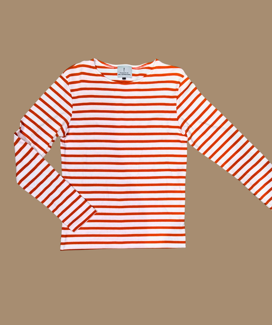 Ringelshirt Orange