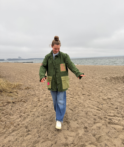 Jacke Khaki "Seegang"