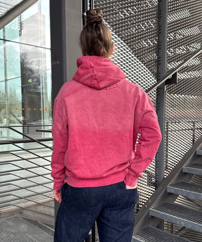 Hoodie Rot "Vintage Style“