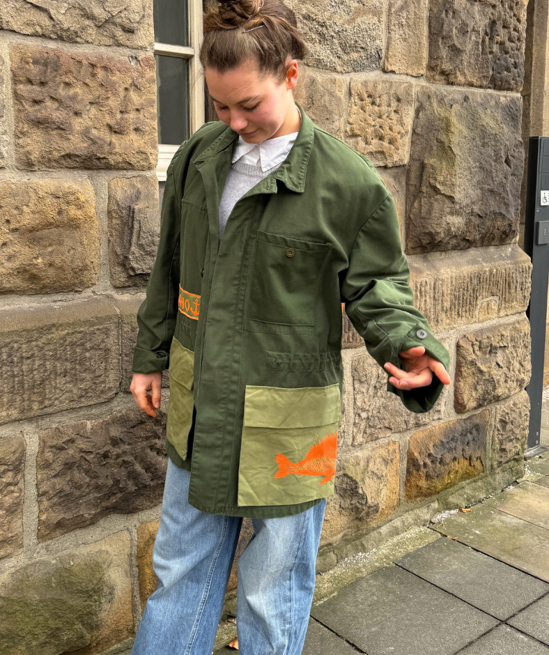 Jacke Khaki "Sea Club"