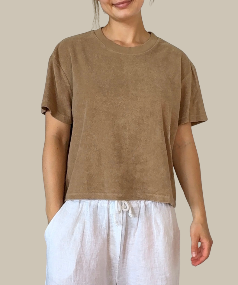 Frottee-Shirt "Cappuccino" - Angebot mit gratis Motivwahl