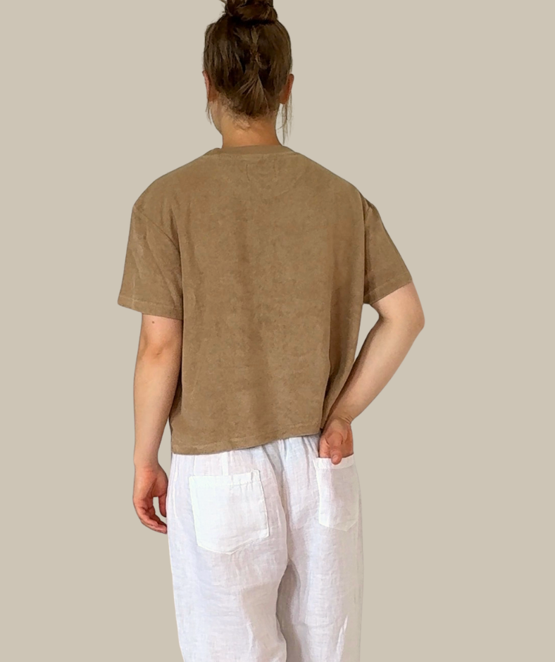 Frottee-Shirt "Cappuccino" - Angebot mit gratis Motivwahl