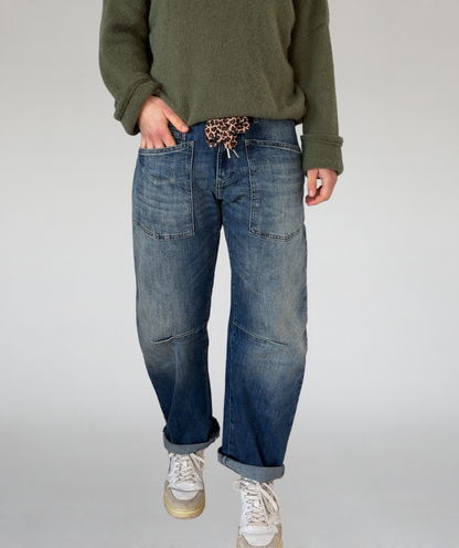 Jeans dirty washed
