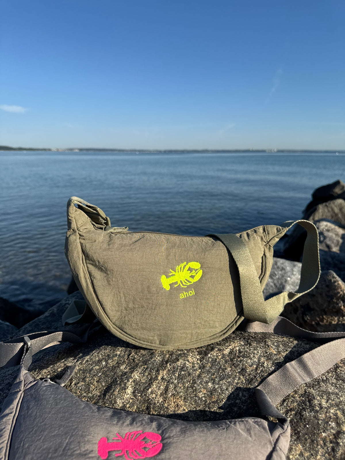 Crossbodybag khaki „ahoi“