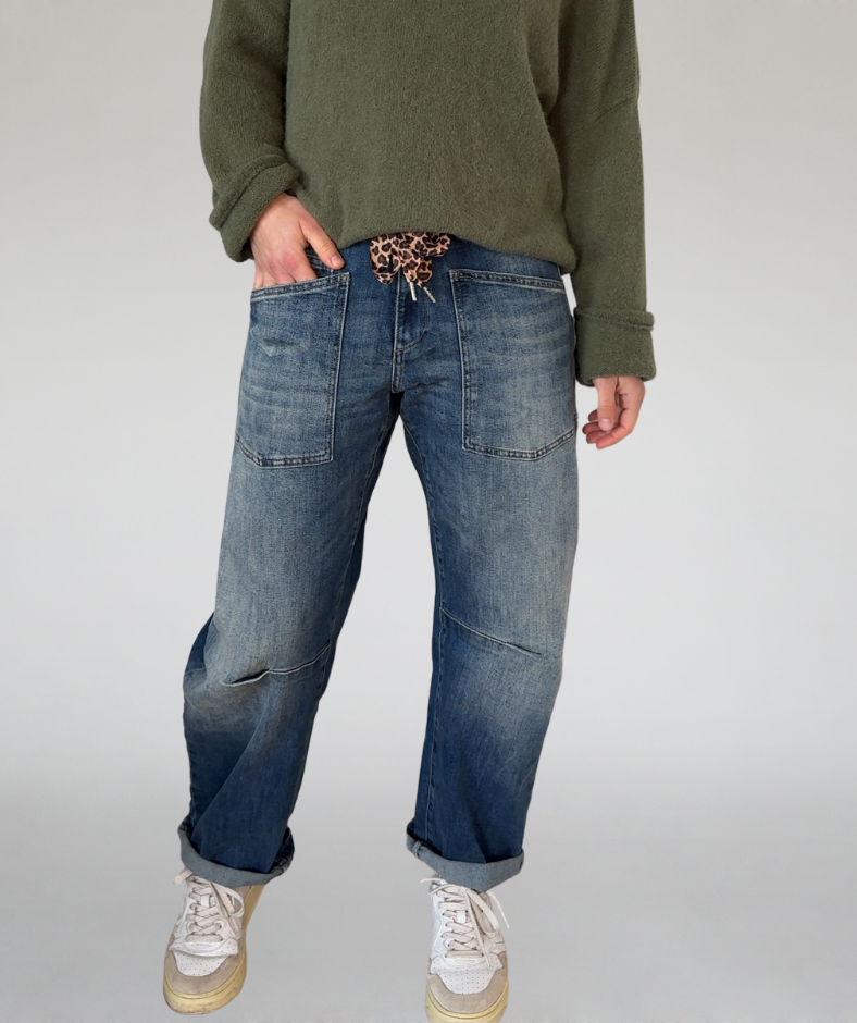 Jeans dirty washed