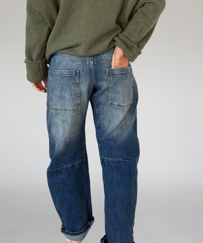 Jeans dirty washed