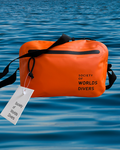 Wasserdichte Crossbodybag "Orange"