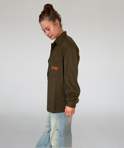 Overshirt braun "Anker"
