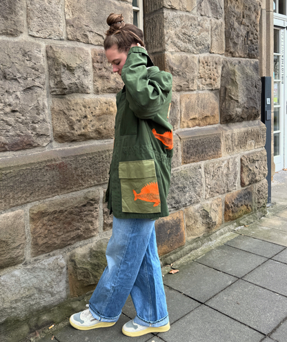 Jacke Khaki "Sea Club"