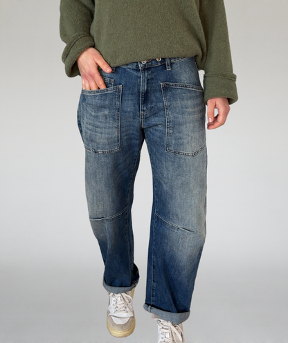 Jeans dirty washed