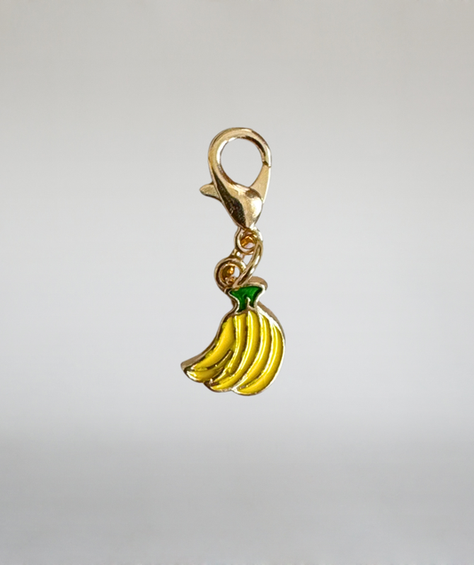 Schuh-, Taschenanhänger "Bananen"