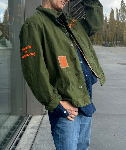 Overshirt limited Edition "it comes and goes in waves"