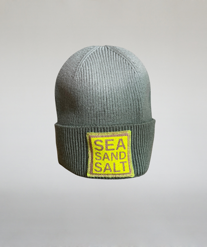 Mütze dip dye grün "Sea Sand Salt"