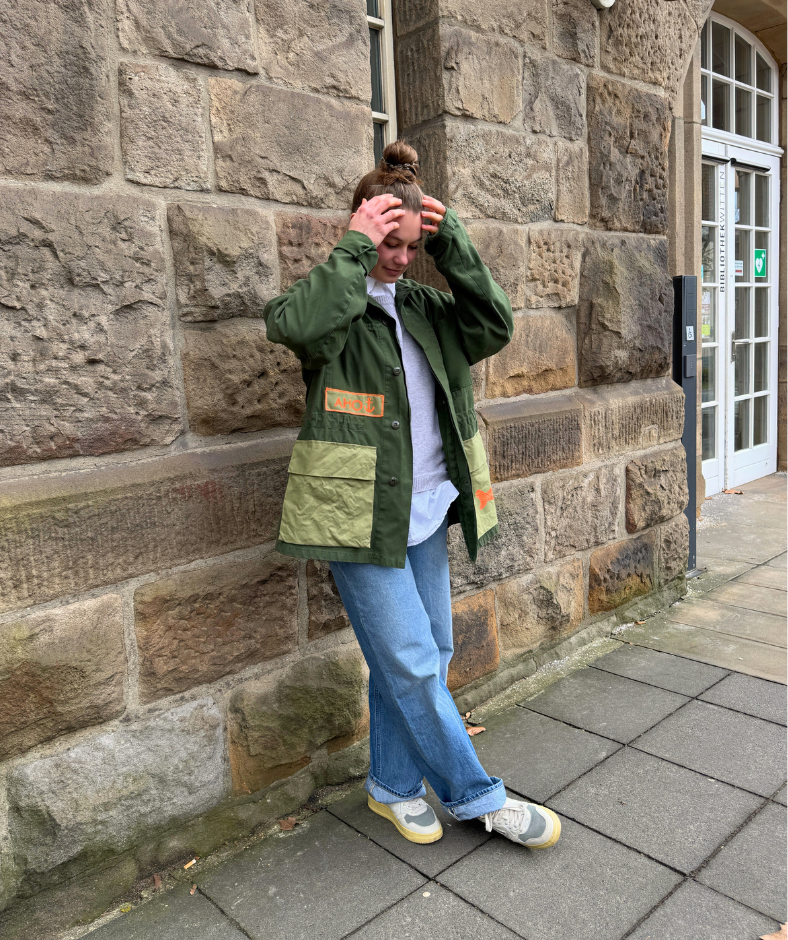 Jacke Khaki "Sea Club"