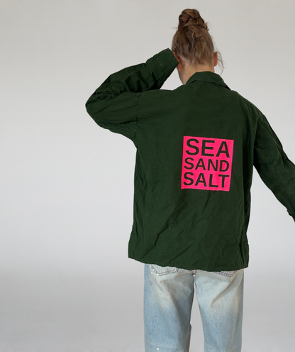 Bluse khaki "SEA SAND SALT"