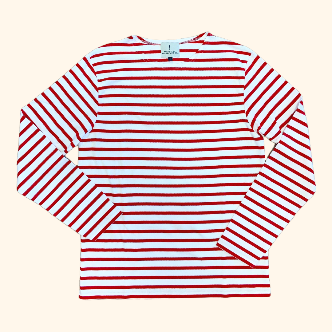Ringelshirt rot-weiß