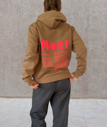 Hoodie Braun "Landgang“