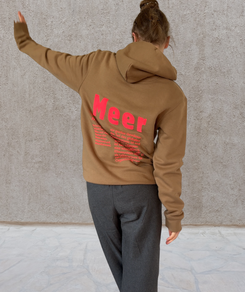 Hoodie Braun "Landgang“