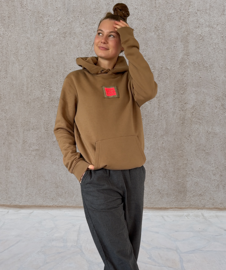 Hoodie Braun "Landgang“