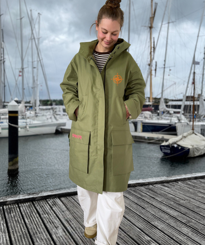 Parka grün "Meer"