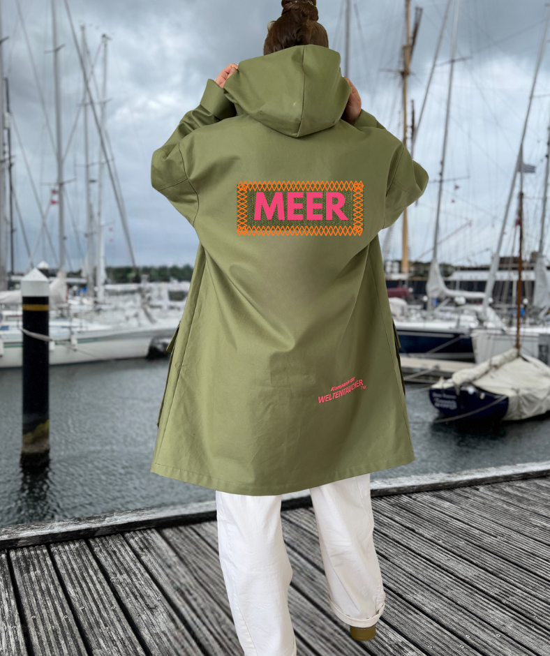 Parka grün "Meer"