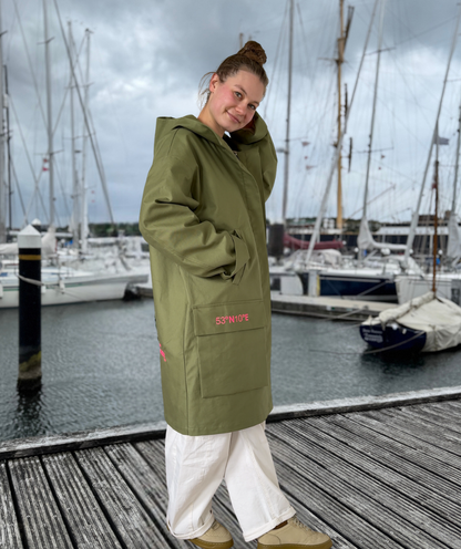 Parka grün "Meer"