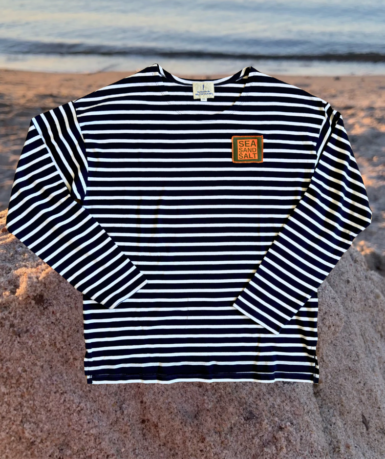 Ringelshirt navyblau weiß "Sea Sand Salt"