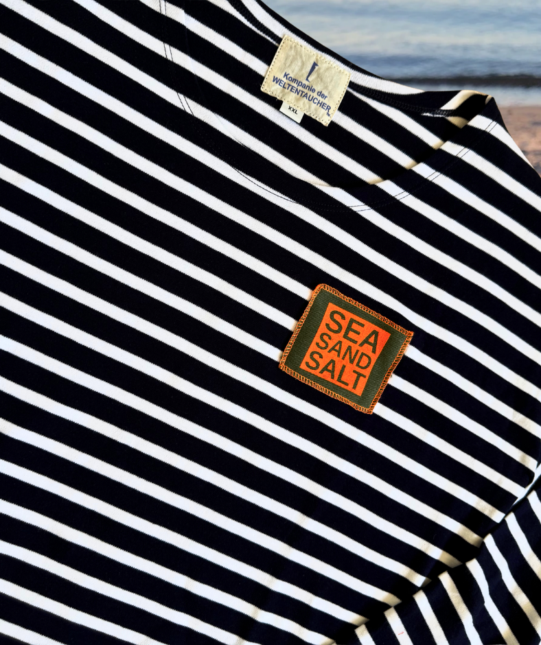 Ringelshirt navyblau weiß "Sea Sand Salt"