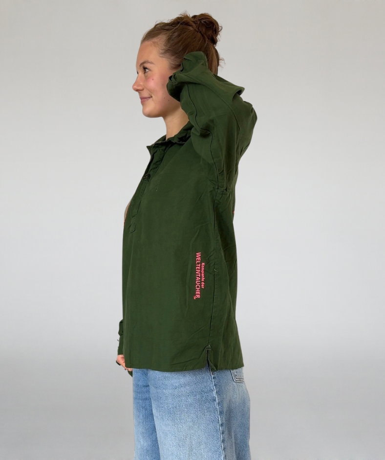 Bluse khaki "Landgang"