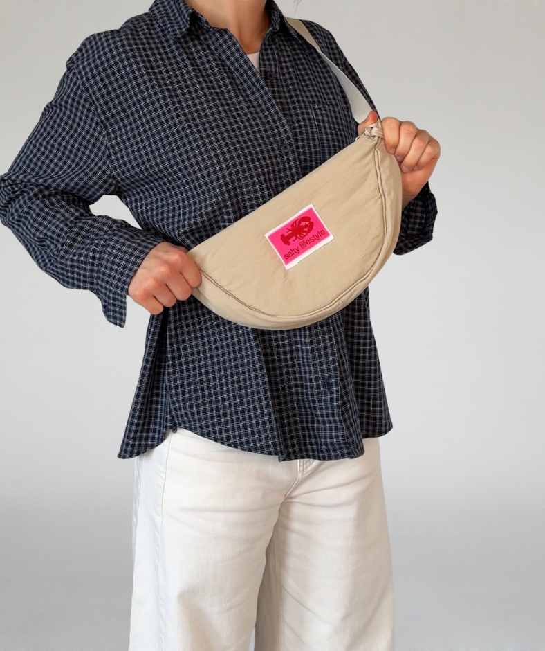 Crossbodybag beige „salty lifestyle“