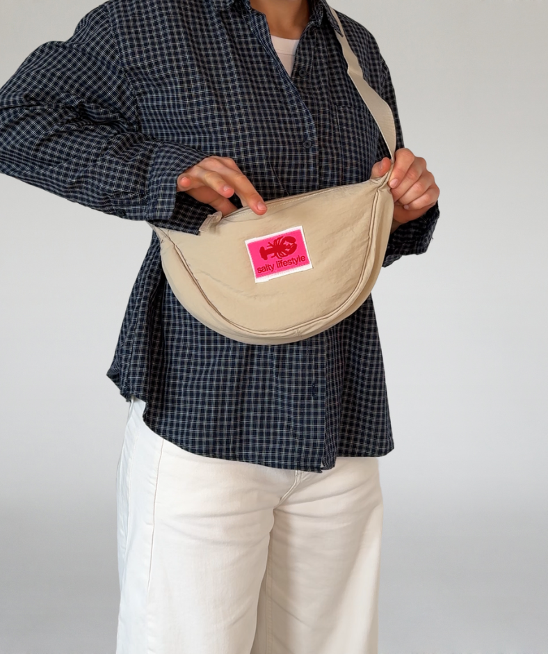 Crossbodybag beige „salty lifestyle“