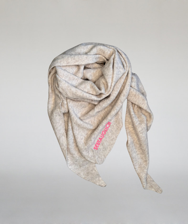 Dreieckstuch hellbeige „seetauglich“