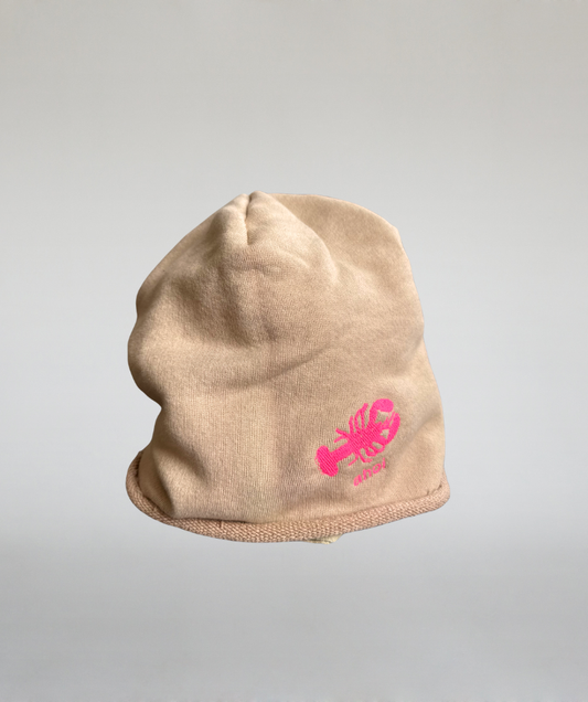 Beanie beige „ahoi“