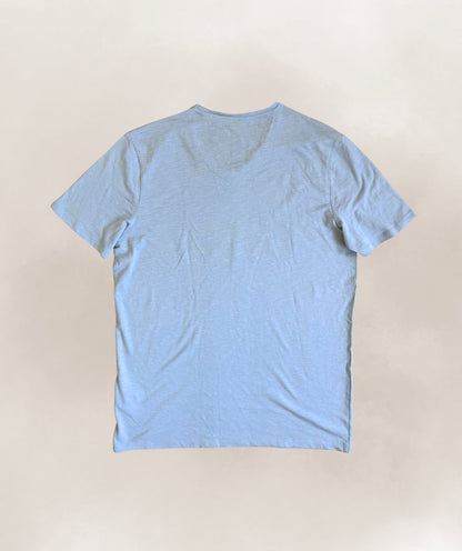 T-Shirt hellblau "Fisch"