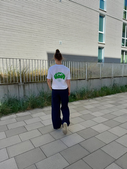 T-Shirt Weiß „Follow the Wave“