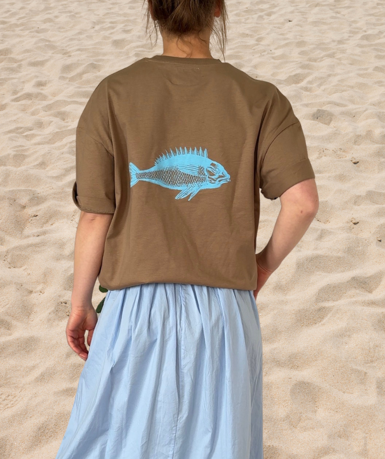 T-Shirt Cappuccino "SEA"